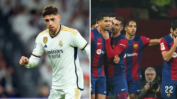 Real Madrid tem ajuda de Valverde por reforço diretamente do Barcelona. Fotos: Angel Martinez e David Ramos/Getty Imagens