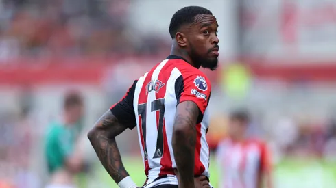 Ivan Toney, atacante do Brentford. (Photo by Eddie Keogh/Getty Images)