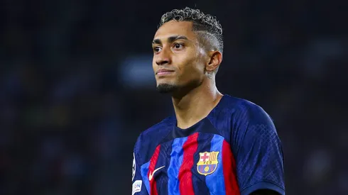 Raphinha ameaça deixar o Barcelona.