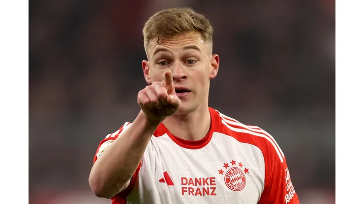Kimmich ainda não entendeu a ausência de Musiala na lista da Bola de Ouro. (Foto: Alexander Hassenstein/Getty Images)