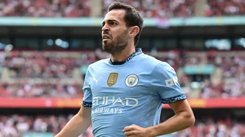 Bernardo Silva atua com a camisa do City, mas deseja jogar no Real Madrid.