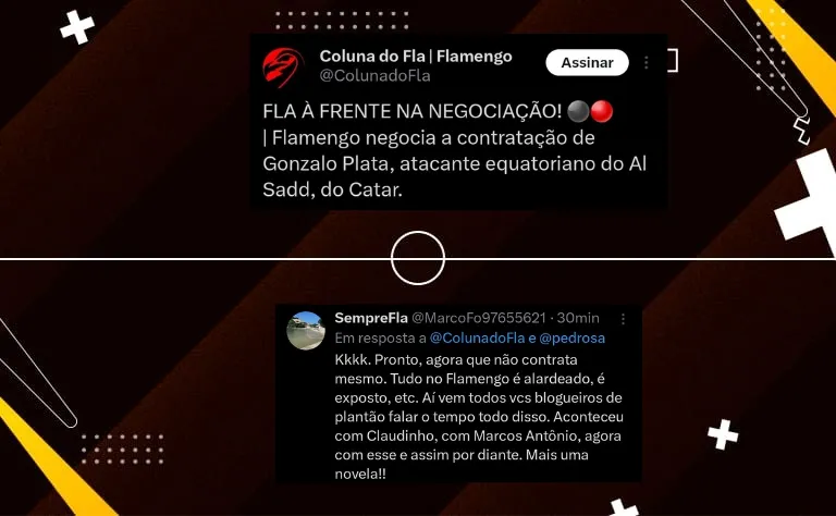 Repercussão via Twitter