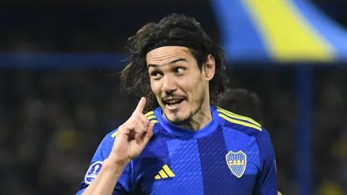 Cavani deve renovar por mais um ano com o Boca Juniors. Foto: Fabian Ramella Press CABJ