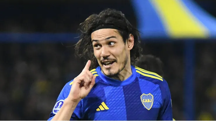 Cavani deve renovar por mais um ano com o Boca Juniors. Foto: Fabian Ramella Press CABJ