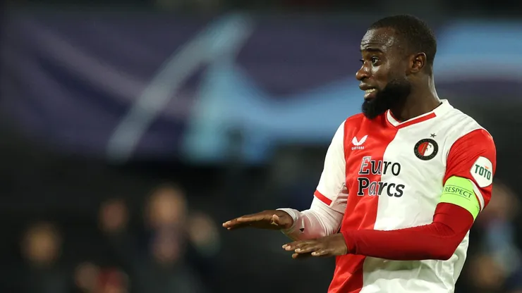 Lutsharel Geertruida é jogador do Feyenoord. (Photo by Dean Mouhtaropoulos/Getty Images)