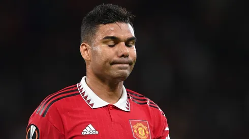 R$ 131 milhões: Manchester United quer contratar grande volante do futebol brasileiro para vaga de Casemiro. (Photo by Michael Regan/Getty Images)