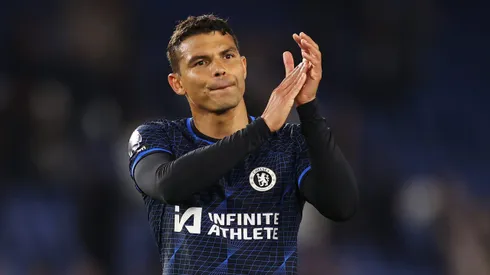 Thiago Silva deixou saudades no Chelsea. (Photo by Ryan Pierse/Getty Images)