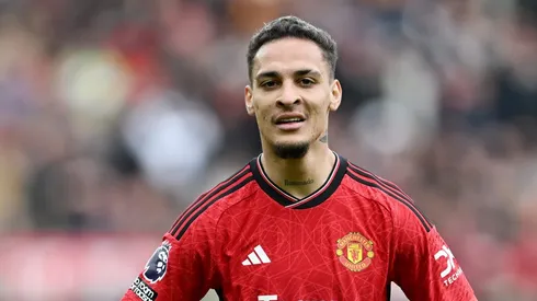 Antony está em baixa no Manchester United.
