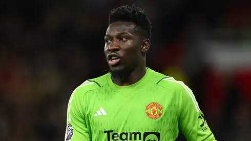 Onana se incomoda com declaração de ex-Manchester United. Foto: Gareth Copley/Getty Images