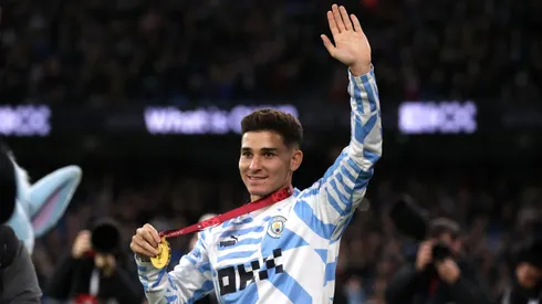 Julian Alvarez do Manchester City (Photo by Jan Kruger/Getty Images)