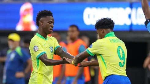Vini Jr e Endrick na Seleção Brasileira