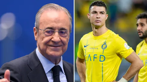 Time do Cristiano Ronaldo, Al-Nassr propõe troca 'maluca' com o Real Madrid. Fotos: Yasser Bakhsh & David Ramos/Getty Imagens