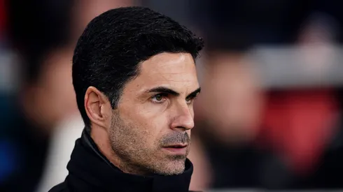 Arteta em partida pelo Arsenal