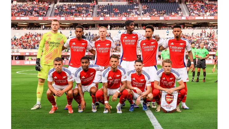 Arsenal fez amistosos nos Estados Unidos antes de começar a caminhada na Premier League (Foto: Ron Lyon/Imago)