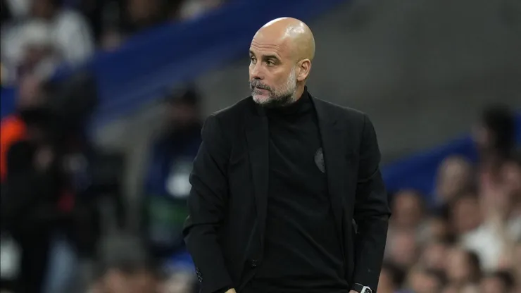 Pep Guardiola, técnico do Manchester City. Foto: Cesar Cebolla/Imago/Newscom World