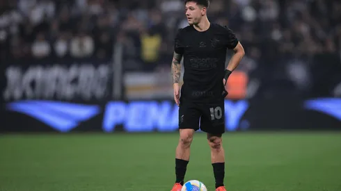 Rodrigo Garro em campo no confronto entre Corinthians e Grêmio, pela Copa do Brasil. (Sipa US / Alamy Stock Photo)