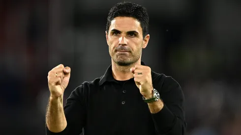 mikel arteta, treinador do arsenal . (Photo by Mike Hewitt/Getty Images)