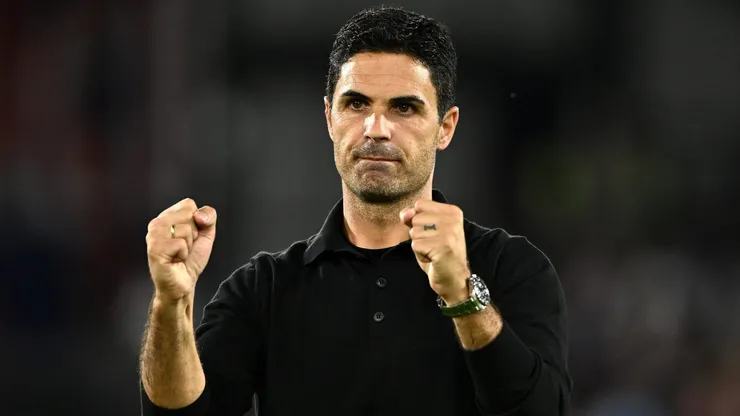 mikel arteta, treinador do arsenal . (Photo by Mike Hewitt/Getty Images)