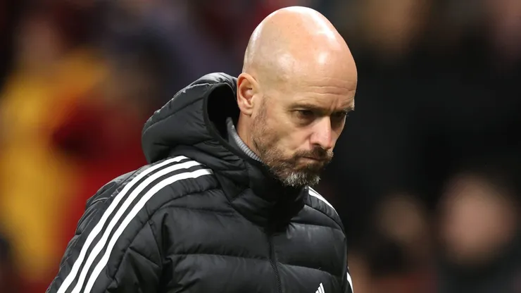 eirk ten hag, treinador do manchester united. (Photo by Alex Pantling/Getty Images)