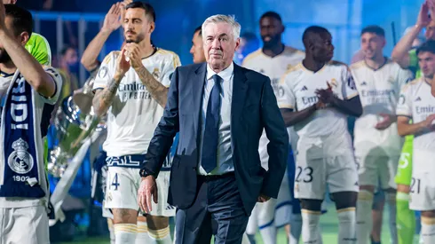 Carlo Ancelotti treinador do Real Madrid