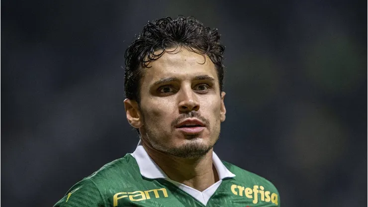 Raphael Veiga fala de maneira mais áspera após derrota do Palmeiras para o Flamengo no jogo de ida das oitavas de final da Copa do Brasil. (Foto: Richard Callis/SPP)