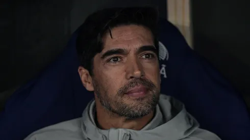 Abel Ferreira na derrota do Palmeiras para o Flamengo por 2 a 0