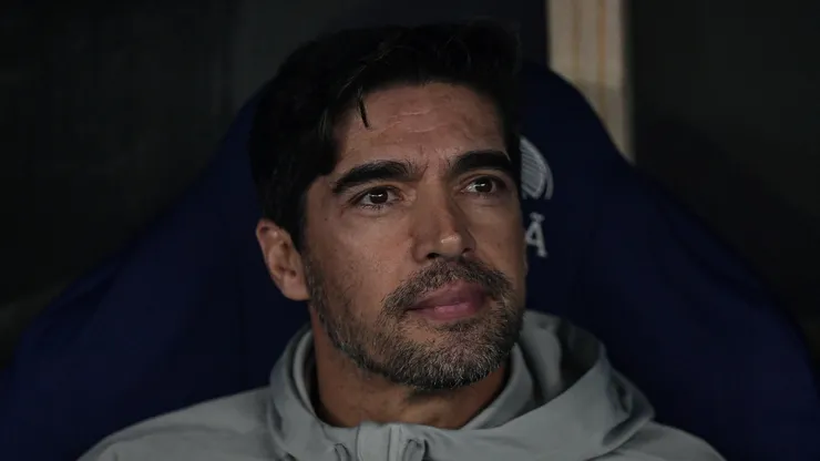 Abel Ferreira na derrota do Palmeiras para o Flamengo por 2 a 0