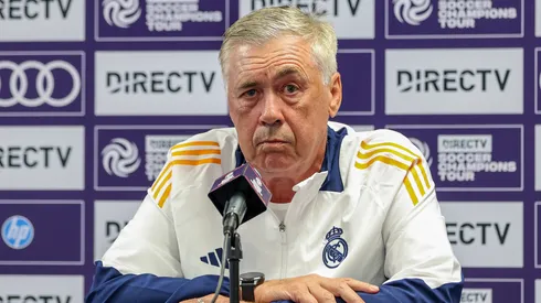 Carlo Ancelotti técnico do Real Madrid