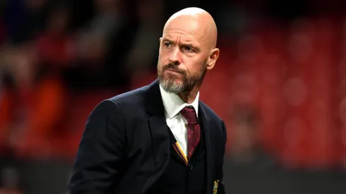 Erik Ten Hag, técnico do Manchester United. (Foto: Martin Rickett/Imago/PA Images)