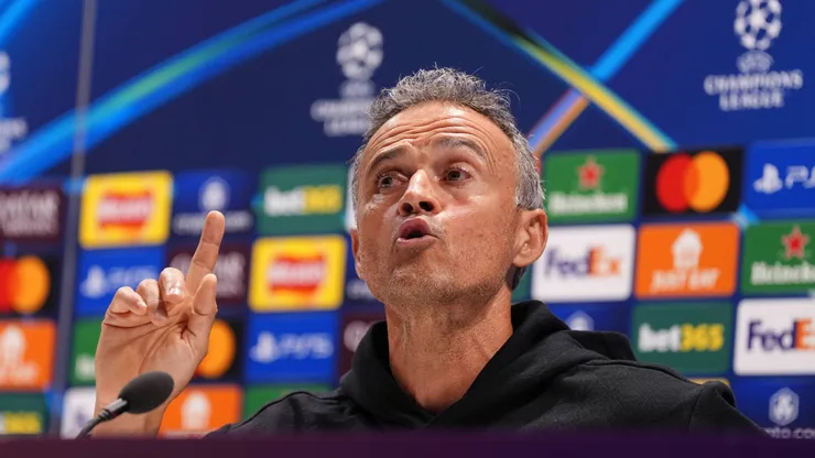 Luis Enrique treinador do PSG