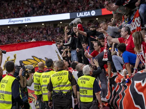 Torcedores do Atlético reprovam ultras e Simeone dispara contra Courtois