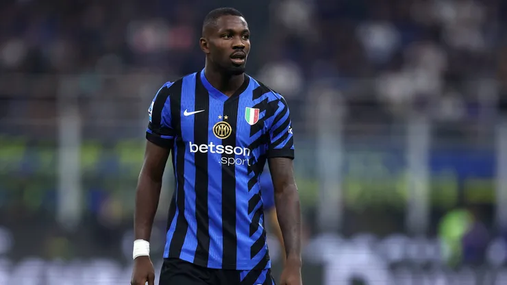 Marcus Thuram, alvo de Arsenal e Aston Villa. (Foto: IMAGO / Marco Canoniero)