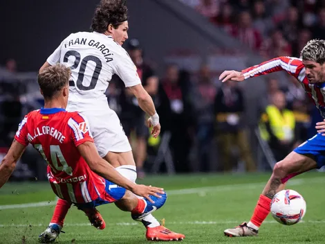 Fran García se lesiona após entrada de Llorente