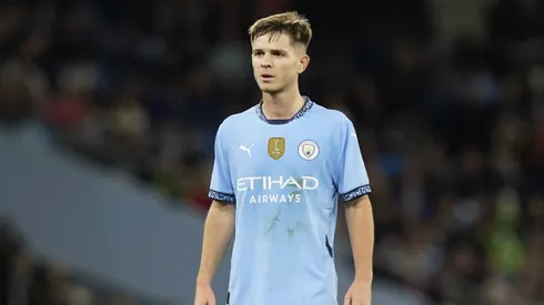 James McAtee, jogador do Manchester City. (Foto: Andrew Yates/Imago/Sportimage)