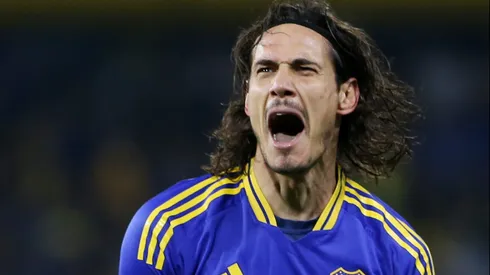 Edinson Cavani, do Boca Juniors, é indicado para reforçar potência do Brasileirão. (Photo by Daniel Jayo/Getty Images)