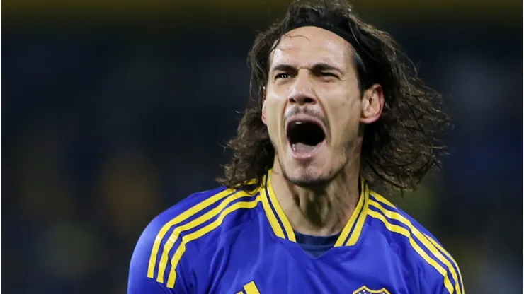 Edinson Cavani, do Boca Juniors, é indicado para reforçar potência do Brasileirão. (Photo by Daniel Jayo/Getty Images)