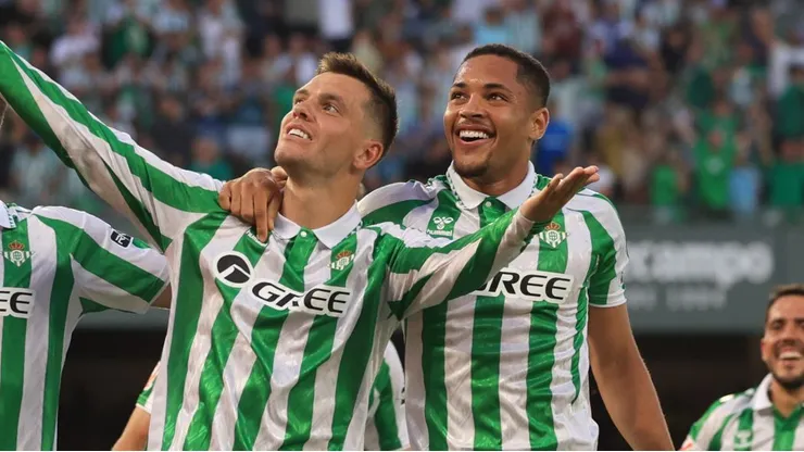 Vitor Roque e Lo Celso na La Liga.