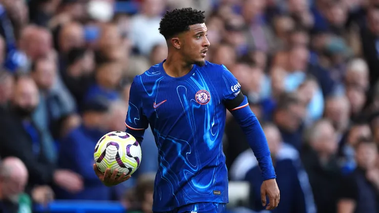 Jadon Sancho em partida pelo Chelsea