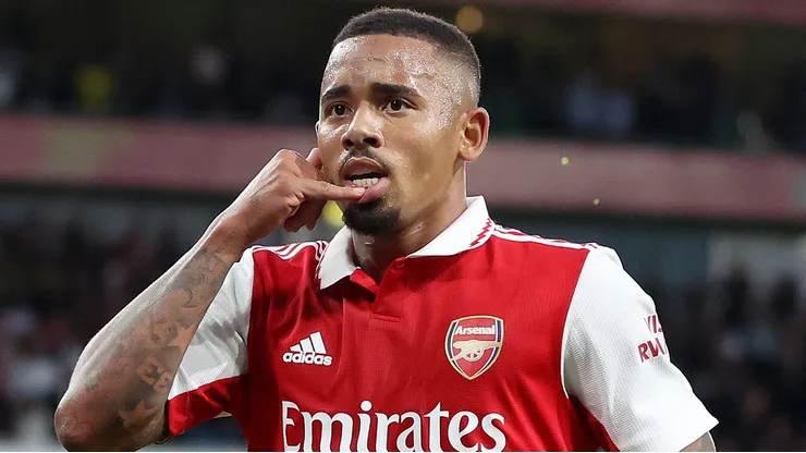 Arsenal aceita vender Gabriel Jesus ao Flamengo, mas exige quase R$ 200 milhões (Photo by Catherine Ivill/Getty Images)