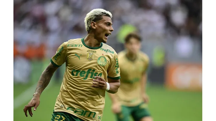 Richard Rios durante o confronto entre Vasco e Palmeiras pelo Brasileirão, no dia 22 de setembro de 2024. (Sipa US / Alamy Stock Photo)