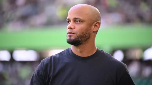Vincent Kompany, técnico do Bayern de Munique lamenta derrota (Photo by Stuart Franklin/Getty Images)