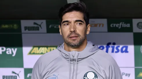 Abel Ferreira em partida pelo Palmeiras