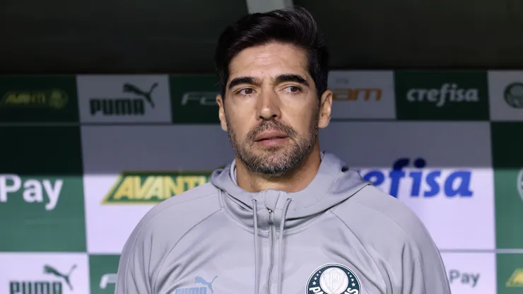 Abel Ferreira em partida pelo Palmeiras