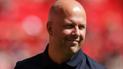Arne Slot, treinador do Liverpool. (Photo by Barrington Coombs/Getty Images)