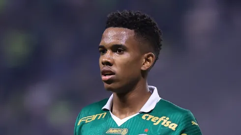 Estevão em ação pelo Palmeiras. Foto: Marcello Zambrana/AGIF