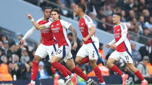 Arsenal segurou empate heróico contra o Manchester City, fora de casa, pela Premier League (Foto: Carl Recine/Getty Images)