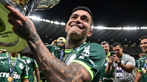 Dudu surpreende e topa deixar o Palmeiras rumo a novo clube com uma condição. (Photo by Pedro Vilela/Getty Images)
