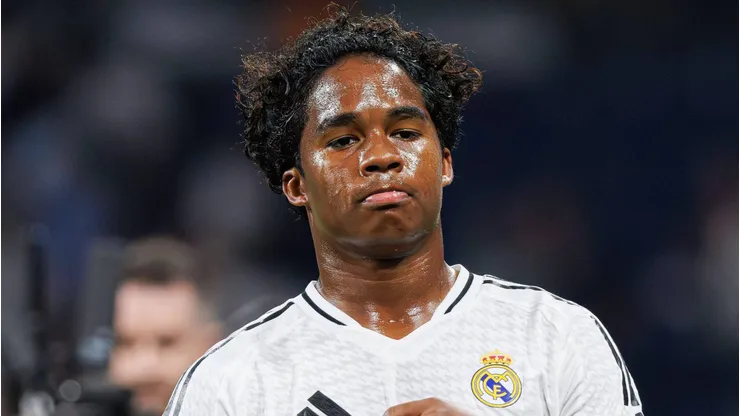 Atitude de Endrick, do Real Madrid, vira motivo de críticas e piadas na Espanha. (Foto: Imago)
