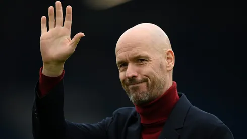 Erik ten Hag, treinador do Manchester United gosta de um jogador do Barcelona (Photo by Gareth Copley/Getty Images)