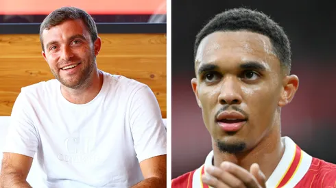 Fabrizio Romano revela prioridade de Arnold entre Liverpool e Real Madrid. Fotos: Mark Thompson e Michael Regan